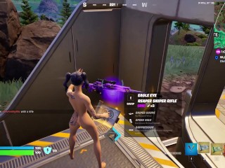 Fortnite Nude Game Play - Scuba Crystal Nude Mod [Part 01][18+] Adult Porn Gamming