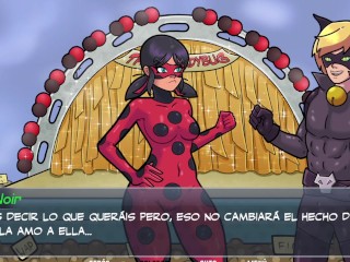 Probando un juego porno de Miraculous: las aventuras de Ladybug - [Gameplay + Descarga]