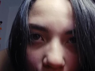 Soft and passionate sex with girlfriend - POV