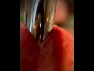 My urethra is expanding more and more!