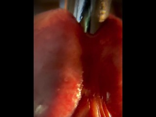 My urethra is expanding more and more!