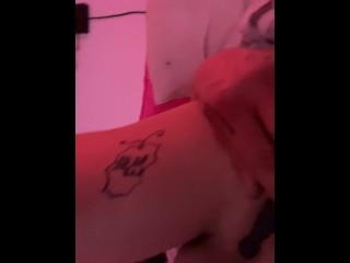 Trying out a new toy