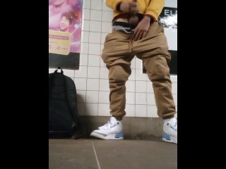 First Ever Public Train Station Video & Cought Still Kept Going The Ladies Loved It Yet  Didn't Join