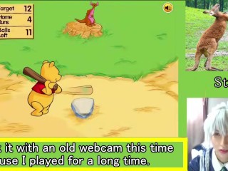 Sakuya playing Pooh's Home Run Derby[touhou cos]