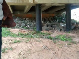 Taking a piss under that bridge!!!