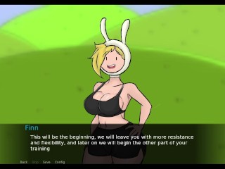 Fionna Fat Ass Makes Finn Forgets His Plans  - 1 - Corruption Time