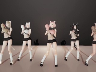 【Girls' Dancer】BBoom BBoom - Neru/Reika/Susu/Ryoko/Karin