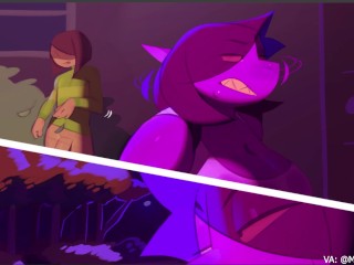 Kris Fills Susie With Cum In Both Holes | DELTARUNE HENTAI