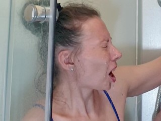 Toilet Slut accidentally piss swallow (Human toilet)