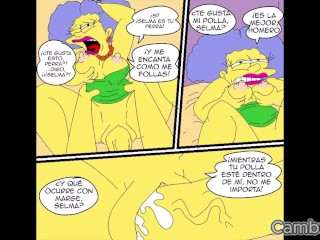 Homero Folla a La Hermana De Marge - Esposo Infiel- Los Simpsons Hentai
