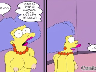 Homero Folla a La Hermana De Marge - Esposo Infiel- Los Simpsons Hentai