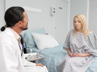 Doc Uses His Cock To Examine Madison Summer's Tight Butthole