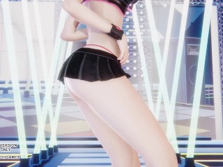 [MMD] Rainbow Blaxx - Cha Cha Seraphine Sexy Kpop Dance League of Legends Uncensored Hentai 4K 60FPS