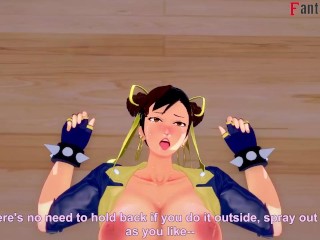 Chun-Li Fornite Fucking ahegao face | 4 | Street Fighter | Full & Full POV on Patreon: Fantasyking3