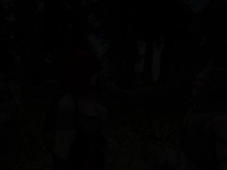 Giant Red Riding Hood (Part 1) - Skyrim Giantess