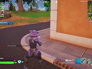 Fortnite Nude Game Play - Raven Team Leader Nude Mod [Part 02][18+] Adult Porn Gamming