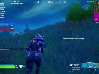 Fortnite Nude Game Play - Raven Team Leader Nude Mod [Part 02][18+] Adult Porn Gamming