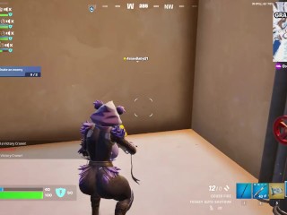 Fortnite Nude Game Play - Raven Team Leader Nude Mod [Part 02][18+] Adult Porn Gamming