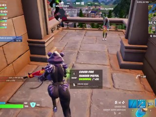 Fortnite Nude Game Play - Raven Team Leader Nude Mod [Part 02][18+] Adult Porn Gamming