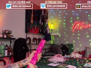 Birthday Stream Recap: Confetti, Cumshow, and Human Sundae