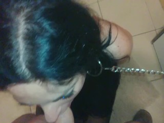 My stepmom would be proud of how I suck dick