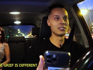 Fake Taxi Strip Game Youtube Show: Playing Naughty with a Hottie