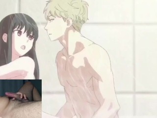 SpyxFamily Hentai Yor and Loid Fucking in The Shower