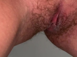 hairy and dirty pussy pee in the toilet, compilation