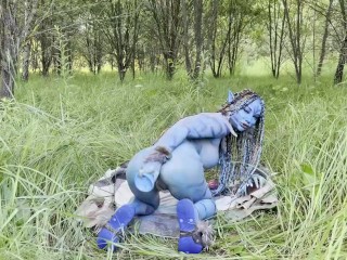 Avatar Monika Fox Big Prolapse, Hard Dildo Anal And Pussy Fuck, Squirt In Nature