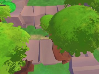 Lewd Sprites: Chapter 6 Furry girls in the forest