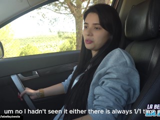 i have sex with a stranger from the supermarket in his car a rich ANAL SEX CAR AMATEUR
