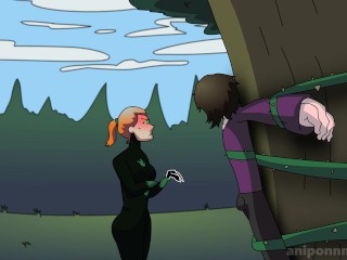 Poison Ivy Fucked HARD! Rule34 Cartoon