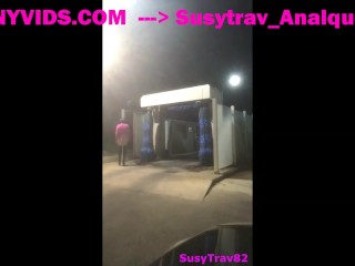 public carwash flashing slutwak exposed