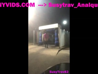 public carwash flashing slutwak exposed