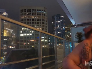 GF swallows my nut in public before the strip club