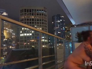 GF swallows my nut in public before the strip club