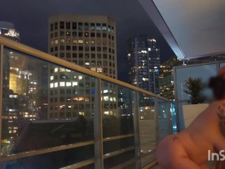 GF swallows my nut in public before the strip club