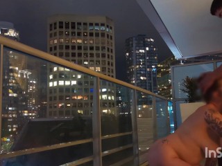 GF swallows my nut in public before the strip club