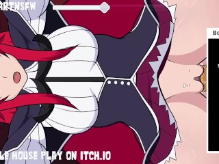 Hole House Gameplay Rias Gremory Fucked In Her Outfit Moaning Orgasm