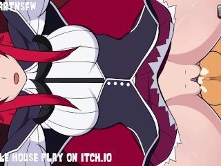 Hole House Gameplay Rias Gremory Fucked In Her Outfit Moaning Orgasm