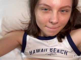 POV - YOUR FRIENDS DAUGHTER TURNED 18 - Lama Grey