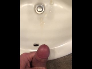 Cumming In My Step Sisters Sink While Sexting In Her Bathroom During A Week Long Visit To Kelowna