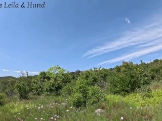 My good boy licks my pussy while I enjoy the sea view. Multiple orgasms