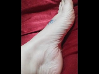Sexy tatted feet just for you unpainted just like you like it. You know who you are. Do you want me