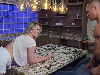 Colombian Milf fucks her BBC Plumber- Brandon Cruz & Monique Fuentes