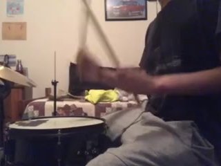 parents moaning in the other room while i'm playing drums 4