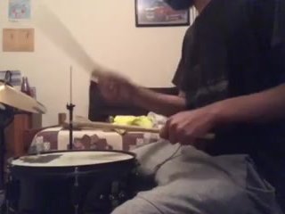 parents moaning in the other room while i'm playing drums 4