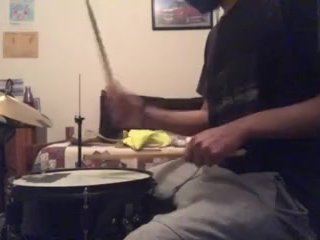 parents moaning in the other room while i'm playing drums 4