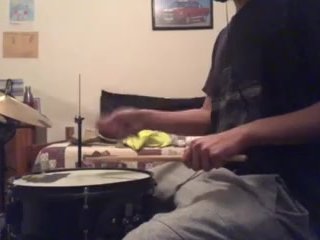 parents moaning in the other room while i'm playing drums 4