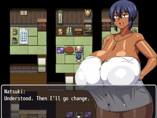 Tanned Girl Natsuki [ HENTAI Game ] Ep.10 naughty girl like to piss in public all the time !